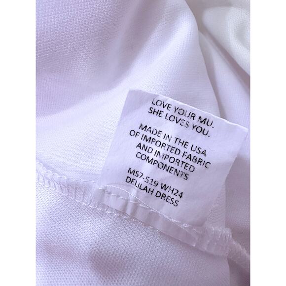 Show Me Your MuMu Delilah Mini Dress in White Size XS - Picture 3 of 4